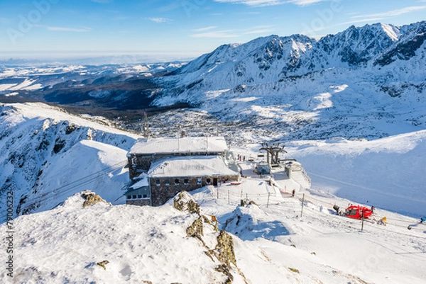 Fototapeta Kasprowy Wierch zimą