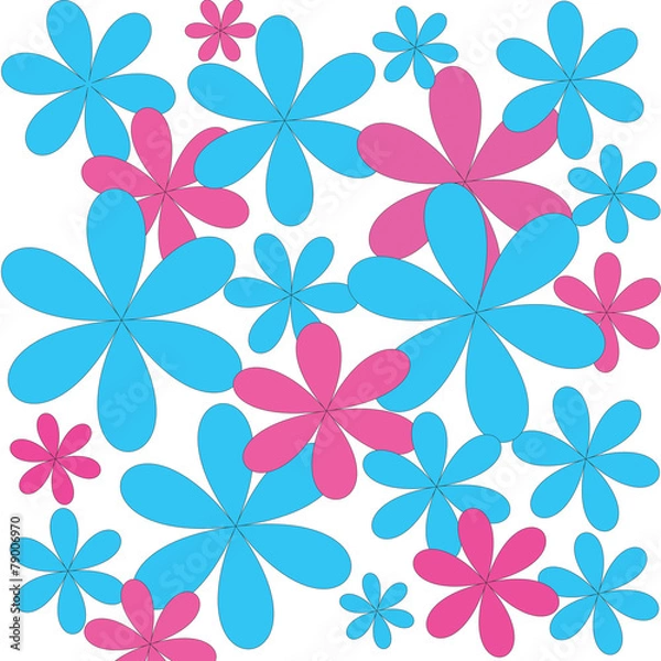 Fototapeta Flowers background