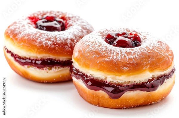 Obraz donuts isolated on white background