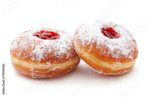 Obraz donuts isolated on white
