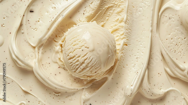 Obraz vanilla ice cream