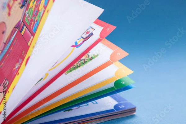 Fototapeta Opened child's book