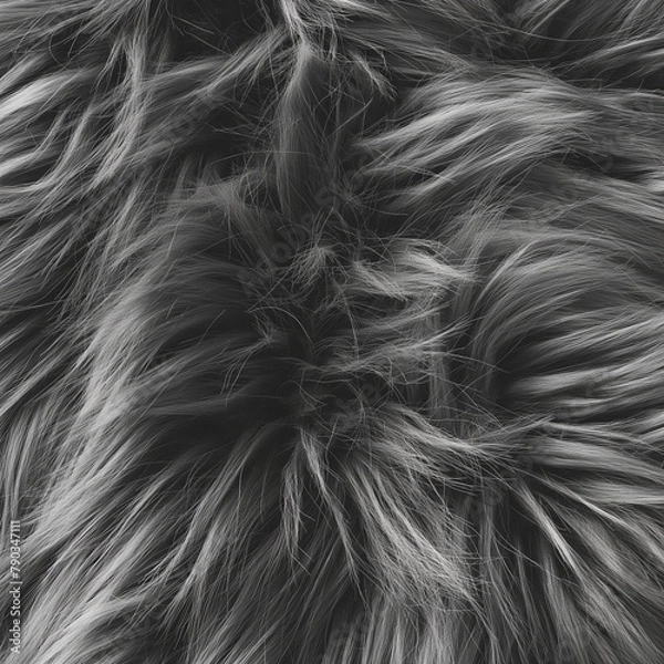 Obraz Fur texture close up background Fur Textured Background.