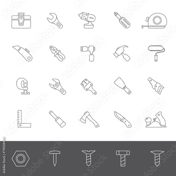 Fototapeta Hand tools