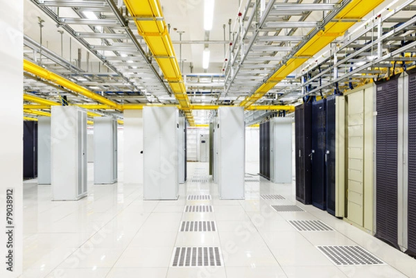 Fototapeta orbital in the Telecommunication room
