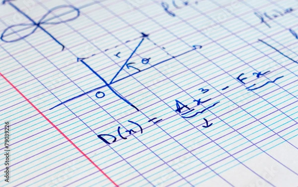 Fototapeta mathématiques