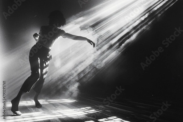 Obraz dance editorial photo, movement (generative AI)
