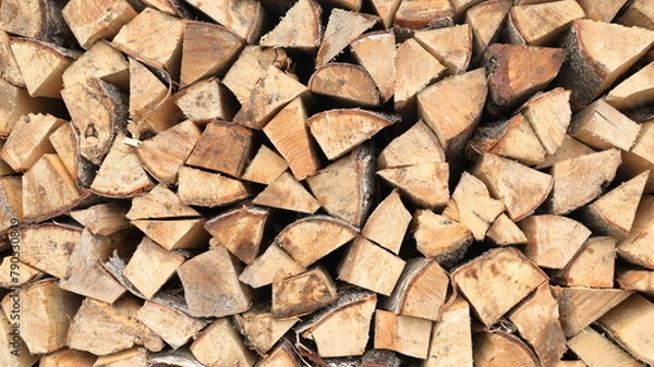 Obraz firewood wood
