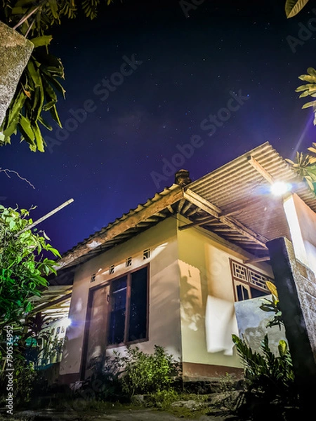 Obraz house in the night