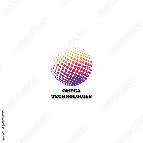 Fototapeta abstract logo design