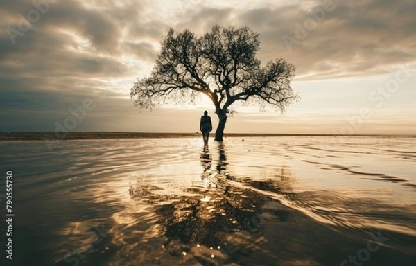 Fototapeta future generations in coping climate crisis