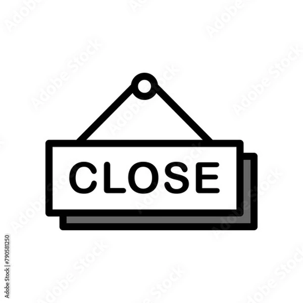 Obraz Signboard Close icon PNG