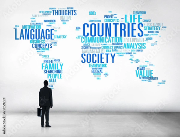 Fototapeta Countries Nation Society Territory International Concept