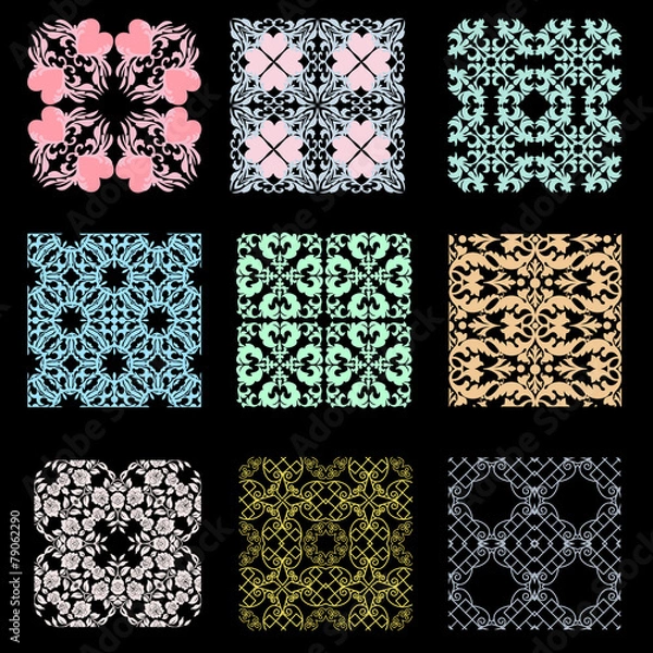 Obraz Set of patterns