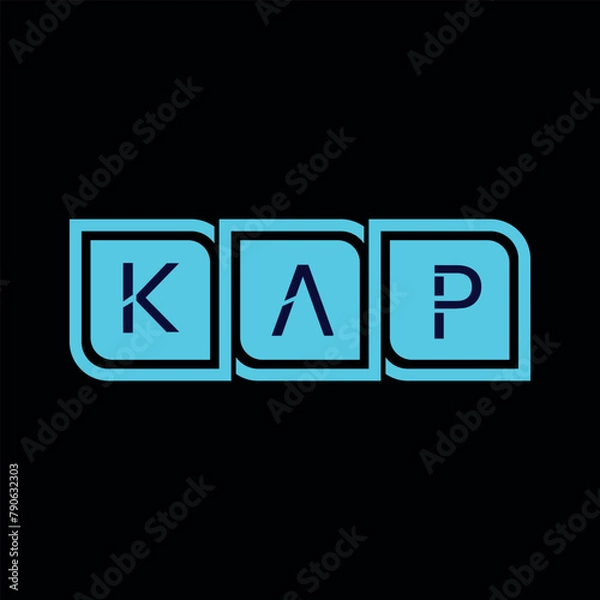 Fototapeta KAP Creative logo And Icon Design
