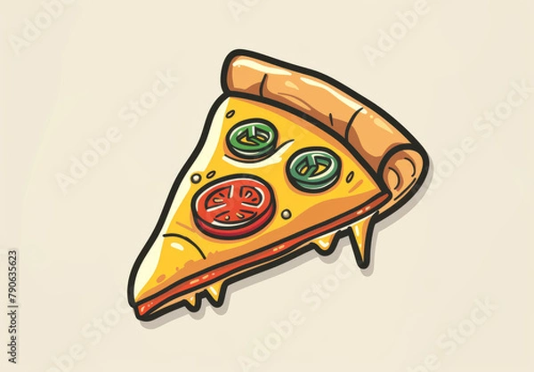 Obraz Pizza icon
