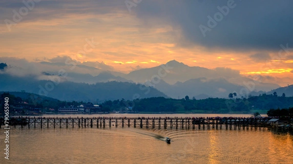 Obraz Mon bridge in Thailand