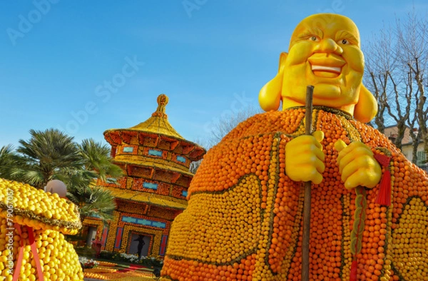 Obraz Festiwal Lemon Menton