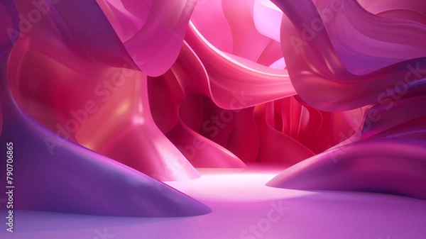 Fototapeta Pink and purple backdrop colors for presentation backgrounds