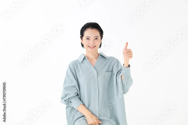 Fototapeta ミドル女性ポートレート