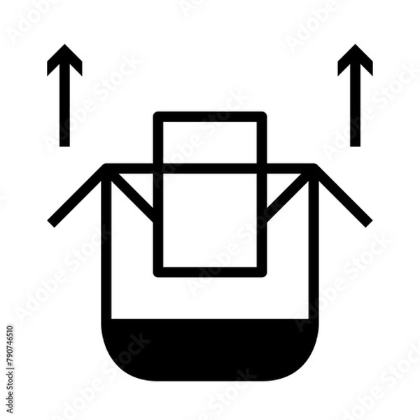 Fototapeta How to remove used drip coffee bag icon with arrows