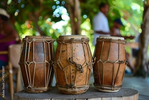 Fototapeta group Colorful Drums