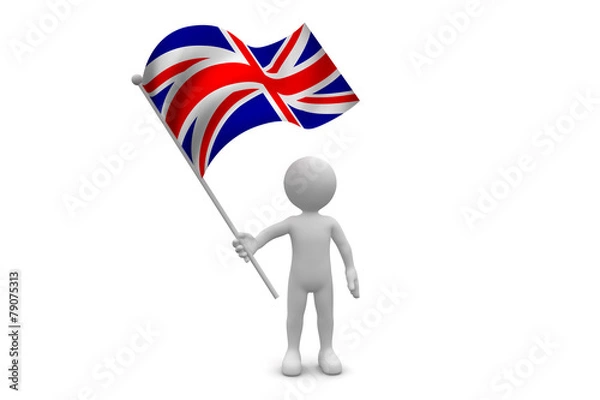 Obraz United Kingdom Flag