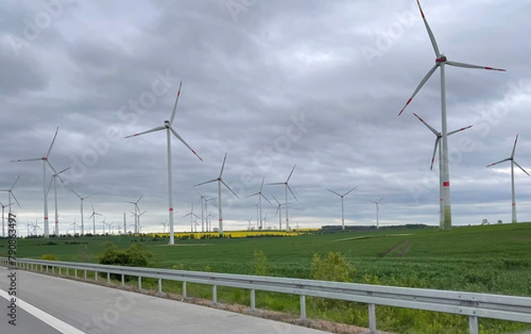 Fototapeta Windpark