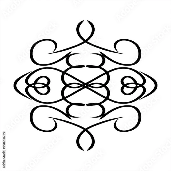 Fototapeta vector ornament background, element design illustration