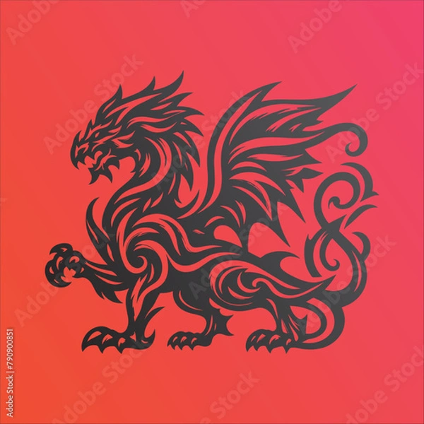 Obraz Dragon Tattoo Art