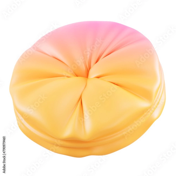 Obraz Colorful abstract 3D vortex design on transparent background