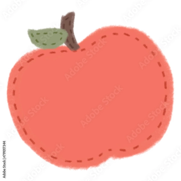 Obraz apple embroidery