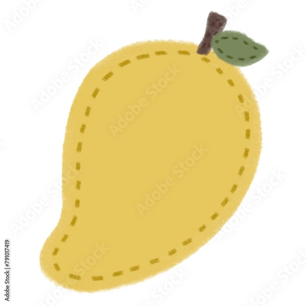 Obraz mango embroidery