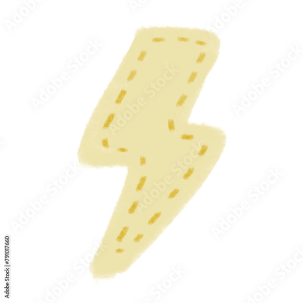 Obraz lightning embroidery