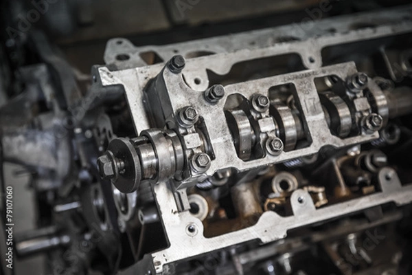 Fototapeta oldtimer service station