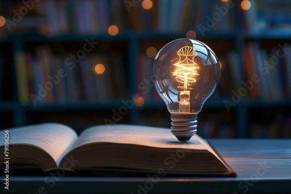 Fototapeta E-learning graduate certificate program concept, e-learning background, learning background, idea background, graduation background, education background, e-reading books background