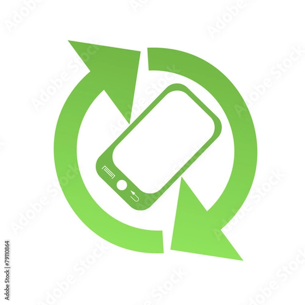 Fototapeta Recycle symbol