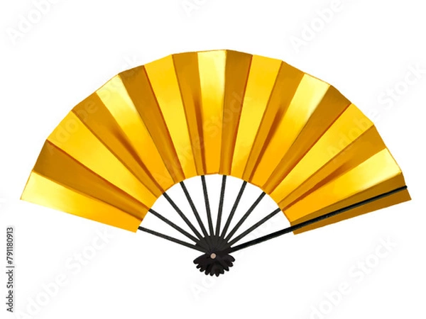 Obraz 扇子（金色）