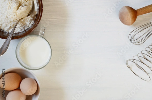 Obraz Baking ingredients