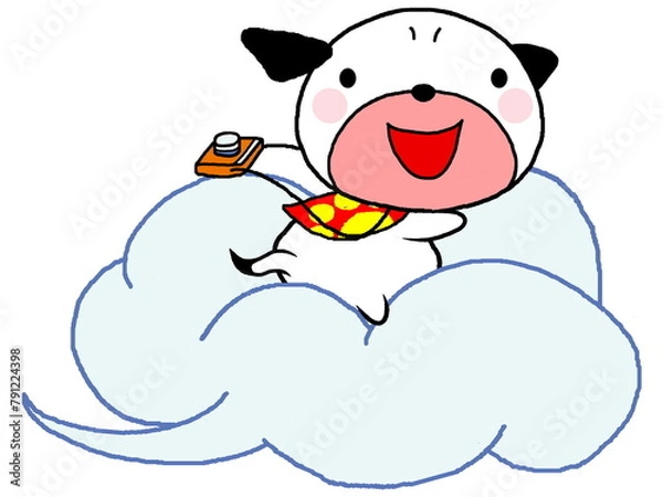 Obraz パグのバケーション