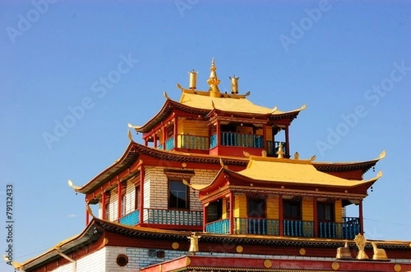 Obraz Buddhist Temple Datsan, Ivolginsk, Russia