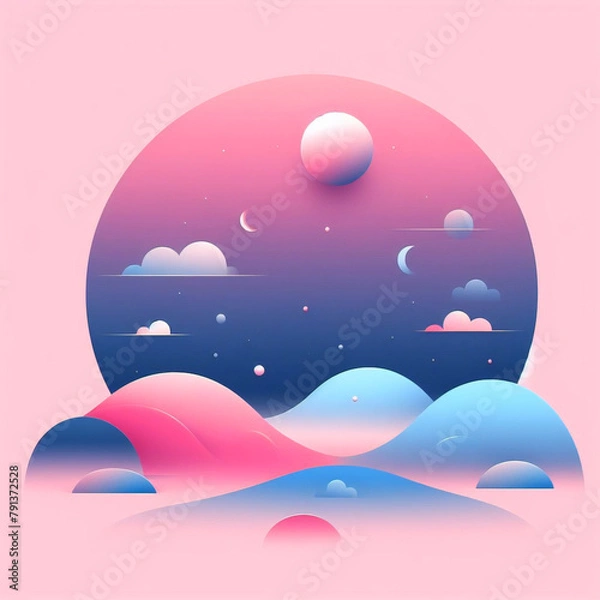 Fototapeta アルコール インクとリキッド アート技術を組み合わせたユニークな抽象的な背景により、鮮やかな色と流れるようなパターンが大胆かつ表現力豊かに表示されます。	