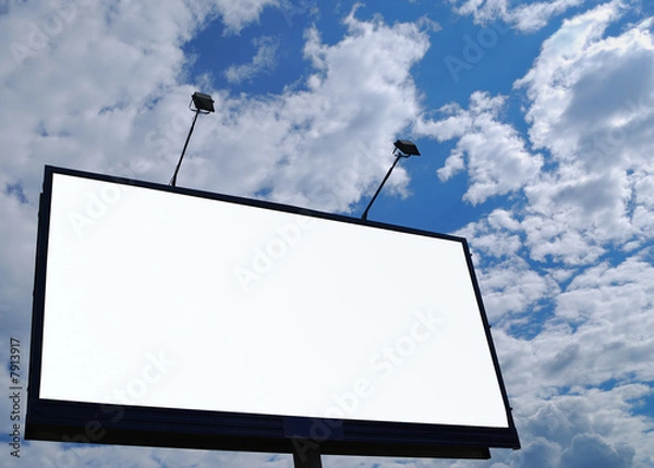 Fototapeta blank billboard