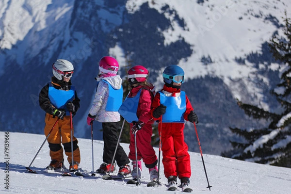 Obraz Cours de ski-9104