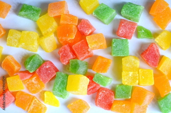 Fototapeta Цукаты с ананаса