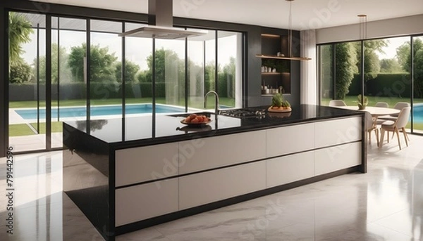 Obraz a-very-luxurious-kitchen