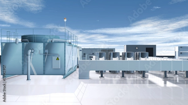 Obraz Dachlandschaft