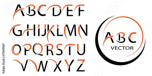 Obraz ABC Alphabet, Buchstaben