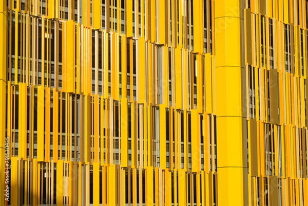 Obraz Yellow abstract building