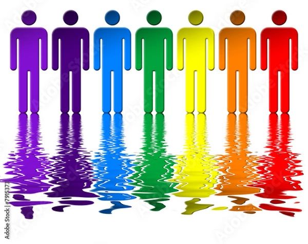 Obraz omini arcobaleno